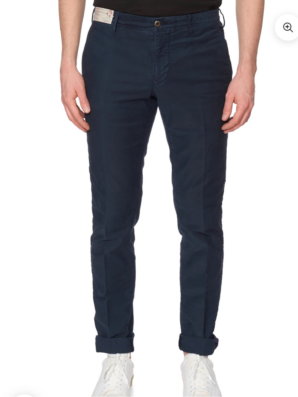 Incotex Men’s size 33 X 33 Slacks Chino Pants Navy Blue Slim Fit golf pants